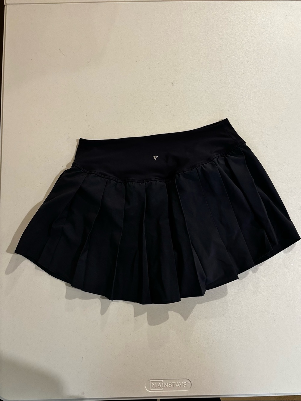Women’s Navy Blue Pleated Athletic Skirt